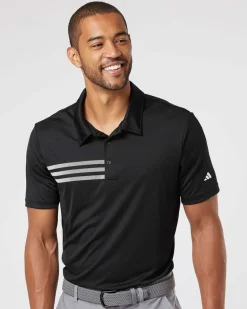 Adidas A324 - 3-Stripes Chest Polo